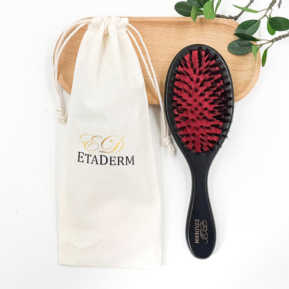 Hair Growth 100% Natural Boar Bristle Brush