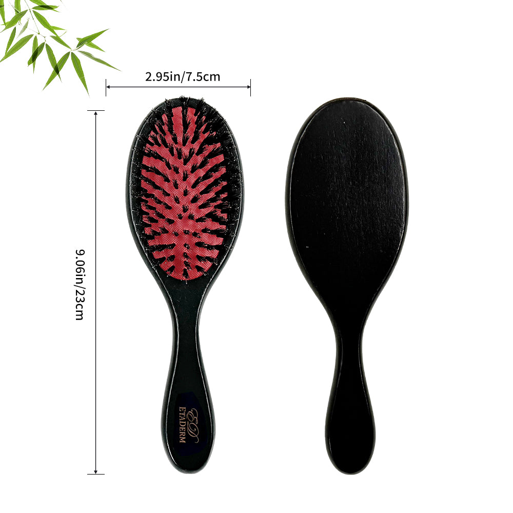 Hair Growth 100% Natural Boar Bristle Brush