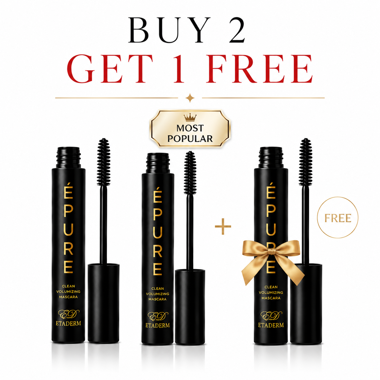 ÉPURE Clean Volumizing Mascara