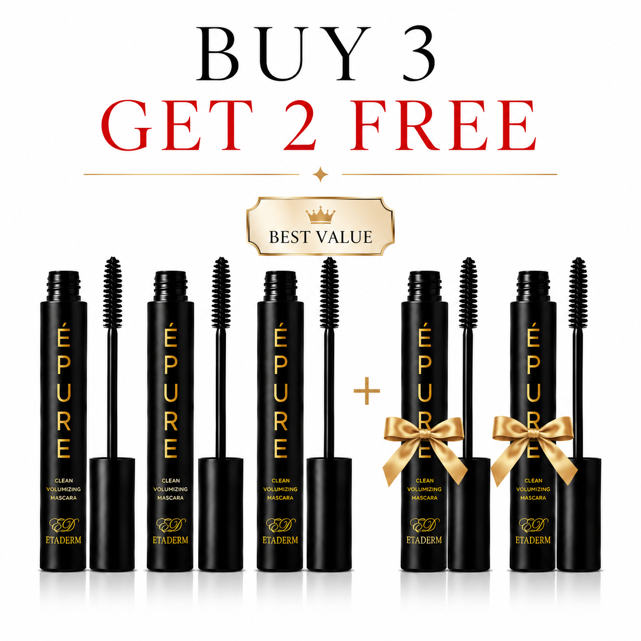 ÉPURE Clean Volumizing Mascara