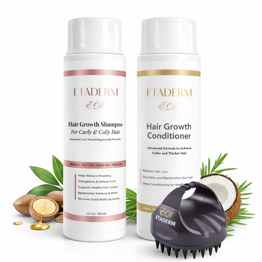Hair Growth for Curly, Damaged & Color Treated Hair