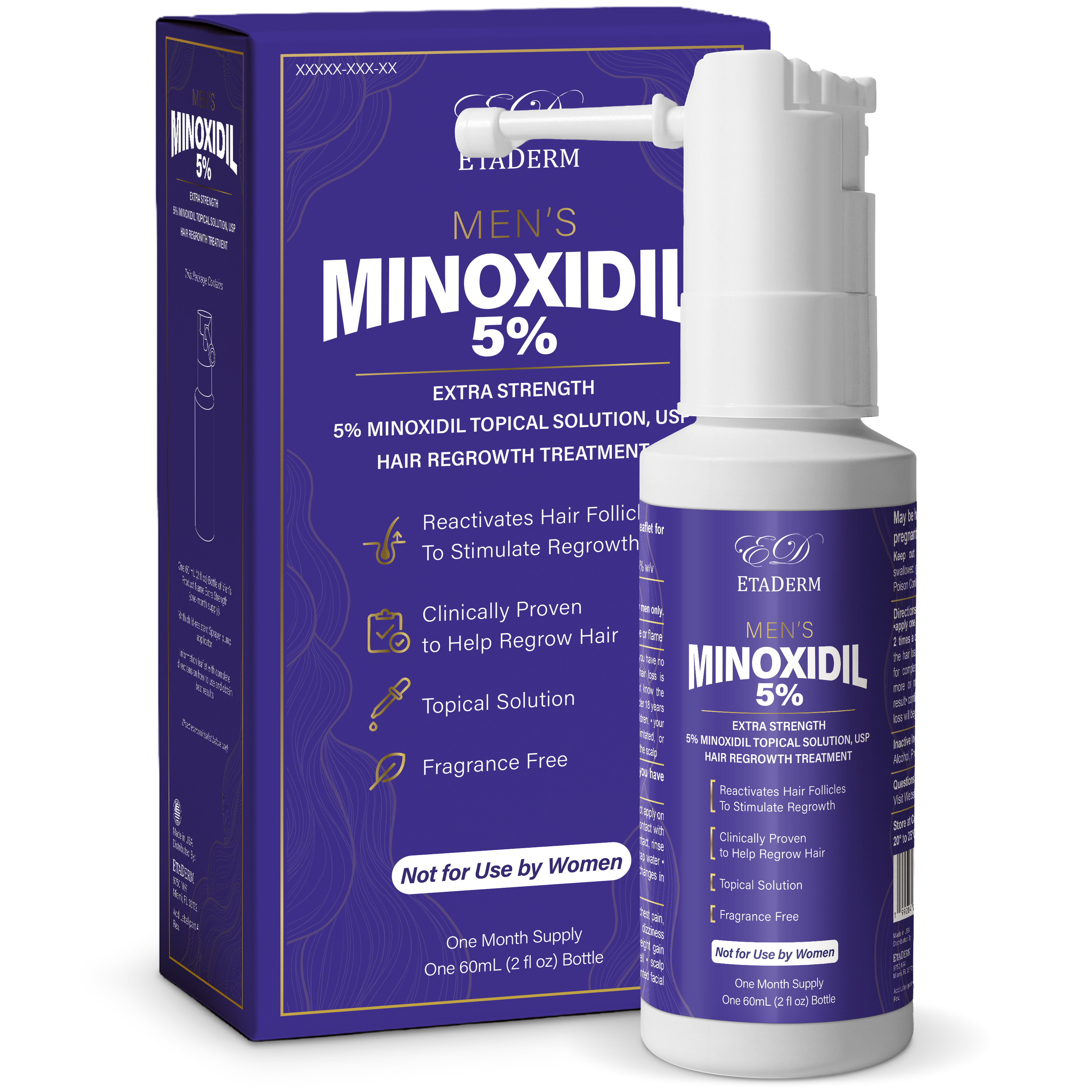 MINOXIDIL 5%  ( EXTRA STRENGTH)