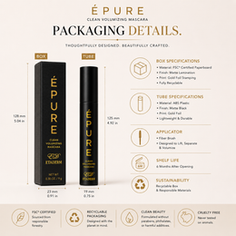ÉPURE Clean Volumizing Mascara