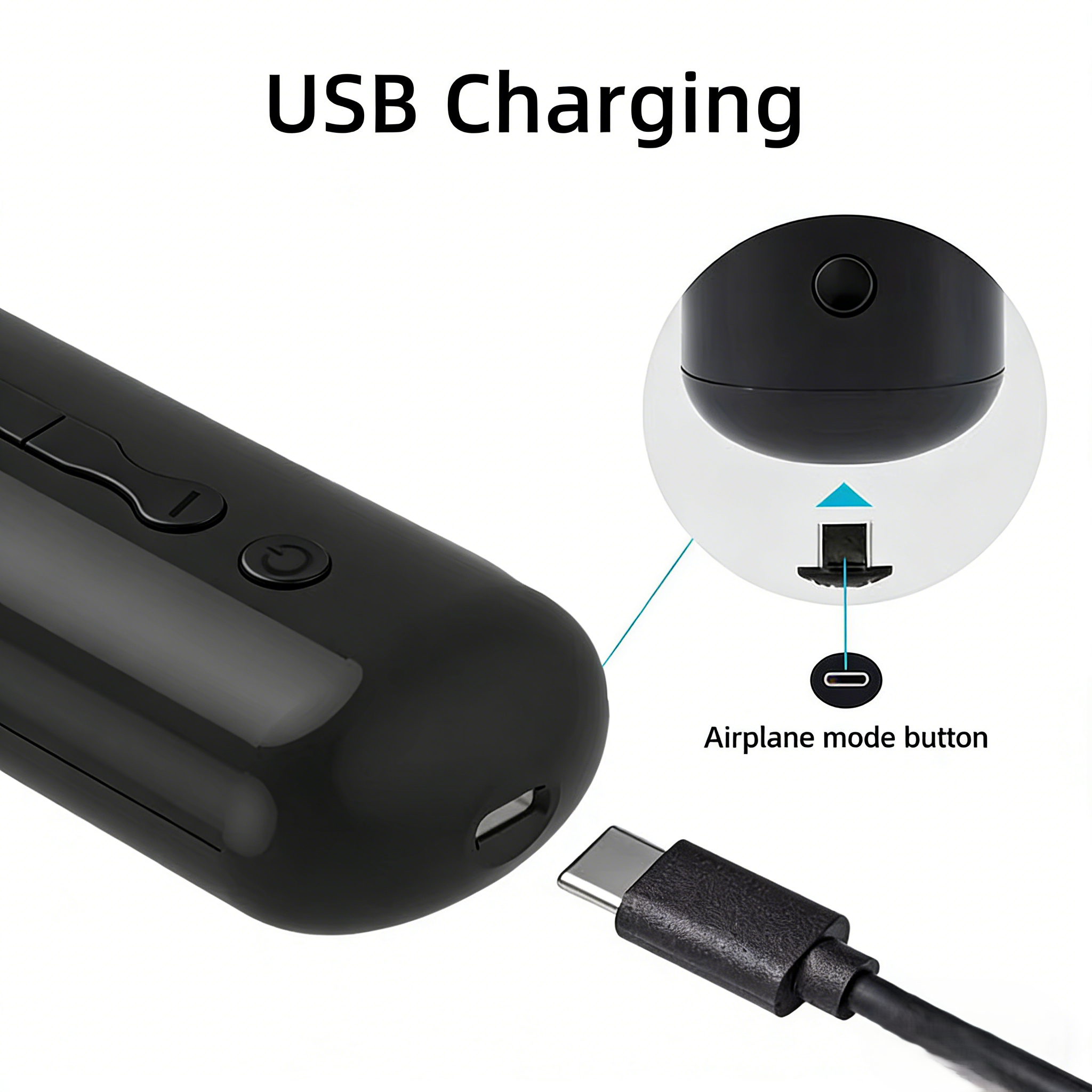 Wireless Charging Negative Ion Hair Straightening Brush