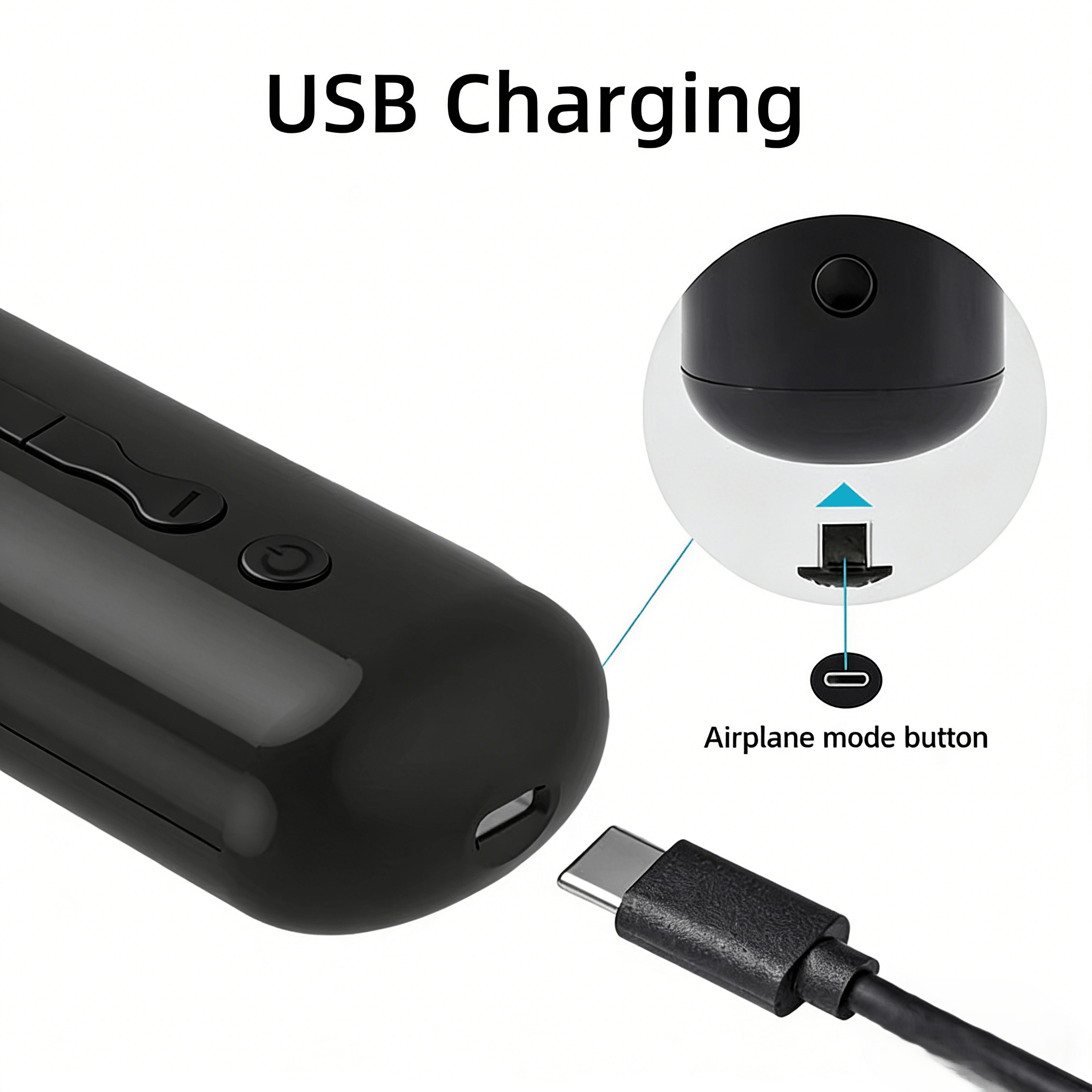 Wireless Charging Negative Ion Hair Straightening Brush