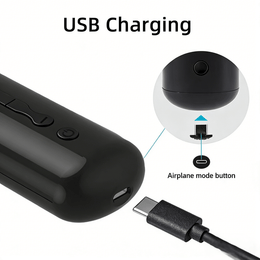 Wireless Charging Negative Ion Hair Straightening Brush