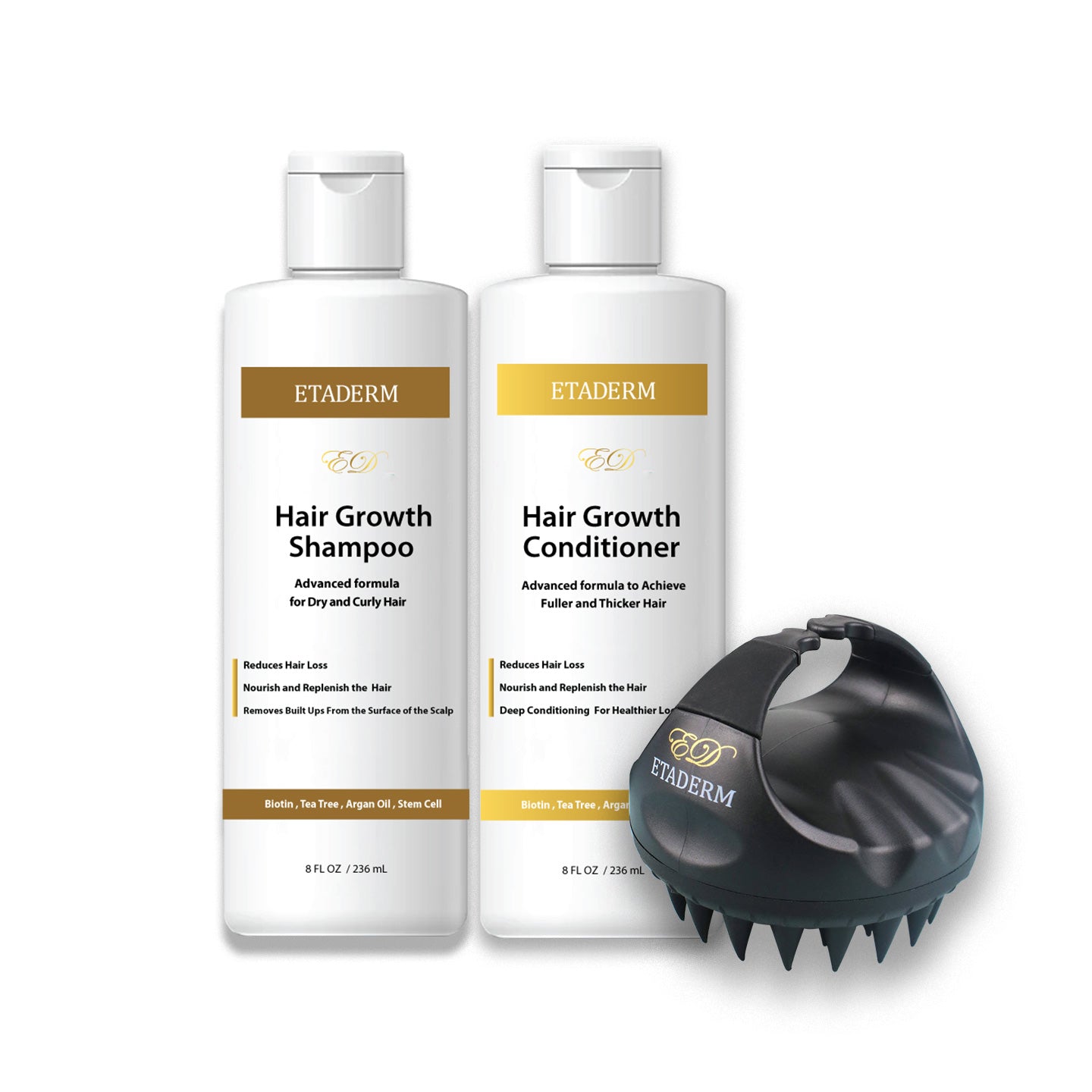 Hair Growth for Curly, Damaged & Color Treated Hair