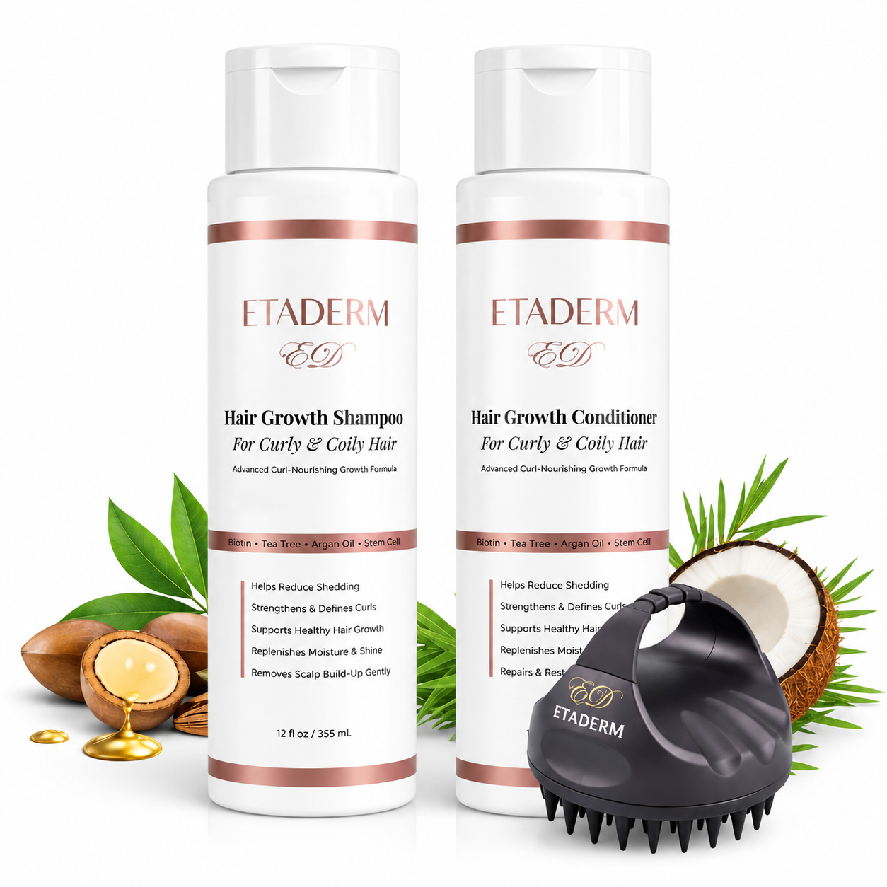 Hair Growth for Curly, Damaged & Color Treated Hair
